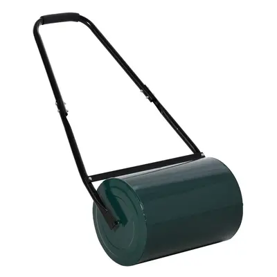 Outsunny L Lawn Roller Large Heavy Duty Metal Sand or Water Filled