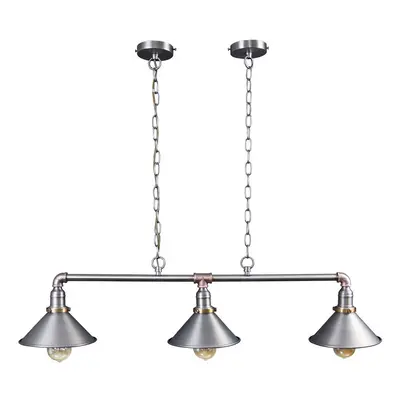 Corinthia Over Table Way Grey Ceiling Light Low Hanging Pendant