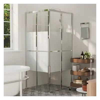 vidaXL Shower Cabin ESG Bathroom Shower Enclosure Cabinet Screen Cabin Cubicle