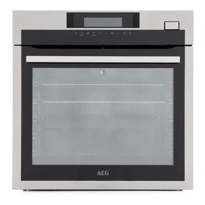 AEG SteamCrisp Built-In Electric Single Oven - Stainless Steel - A+ Rated - BSE774320M