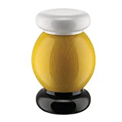 MP0210 Salt, Pepper and Spice Grinder in Beech-Wood, Values Collection, White,Black,Yellow