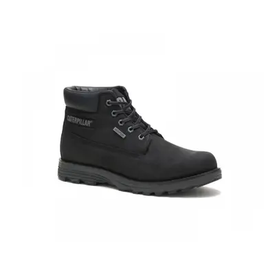 (UK 14) CAT footwear Mens Black Founder Boots