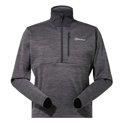 (M, Grey) Berghaus Mens Thraskii Half Zip Pullover Moisture Wicking Fleece - Grey