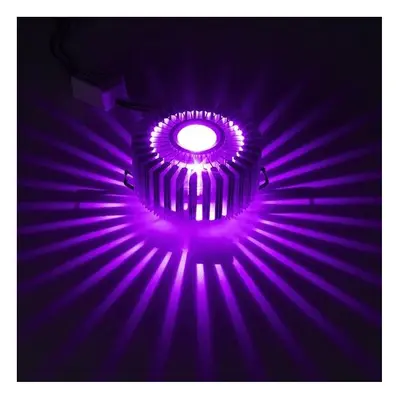 (Purple) 3W LED Aluminum Ceiling Light Fixture Corridor Balcony Pendant Lamp Lighting Chandelier