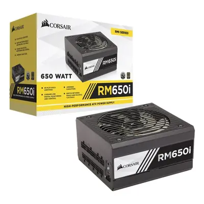 Corsair (CP-9020081-UK) RMi Series RM650i ATX/EPS Fully Modular PLUS Gold 650W Power Unit UK Sup