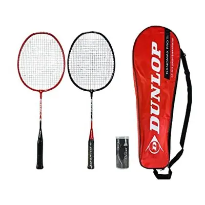 Nanomax Pro Ti Junior Player Badminton Set inc Shuttles and Carry Case