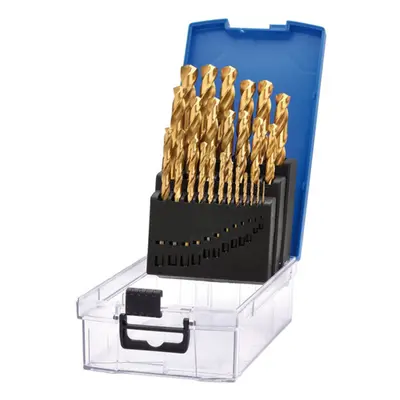 Draper TITANIUM DRILL BIT SET 25PCS HSS Titanium Nitride Coated Drill Bit Set (25 Piece)