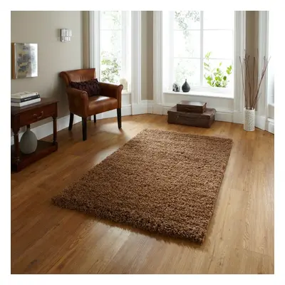 (80x150cm) Vista Shaggy Plain Thick Rugs Beige Small Large Thick Soft High Pile Mats