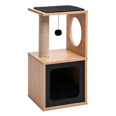 vidaXL Cat Tree with Sisal Scratching Mat 60cm Kitten Furniture Pet Supply