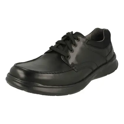 (UK 6, Black) Mens Clarks Casual Shoes Cotrell Edge - H Fit