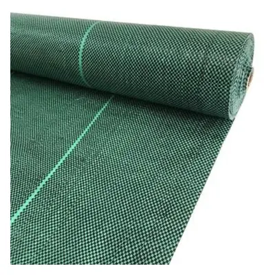 (2m x 25m) Yuzet 125gsm Premium Extra Tough Green Weed Control Fabric Ground Cover Membrane