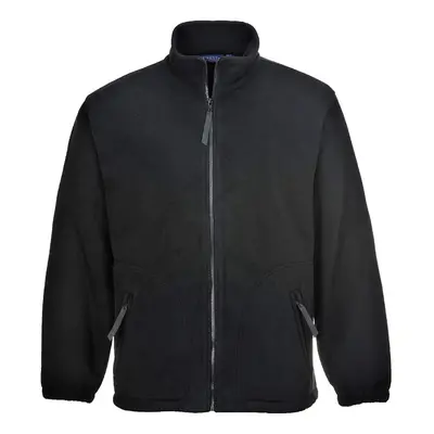 (XL, Black) Portwest Mens Argyll Heavy Fleece Anti-Pill Jacket (F400)