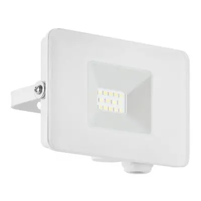 IP65 Outdoor Wall Flood Light White Adjustable 10W Built in LED Porch Lamp