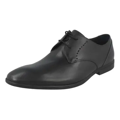 (UK 11, Black) Mens Clarks Formal Lace Up Shoes Bampton Lace - G Fit