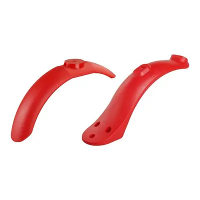 (Red) Front Rear Wheel Fender Muds Guard For M365/ Pro Electric Scooter Skateboard Scooters Acce