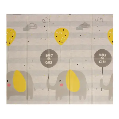 () 200x180cm Foldable Cartoon Baby Play Mat Xpe Puzzle Children's Mat Baby Climbing Pad Kids Rug