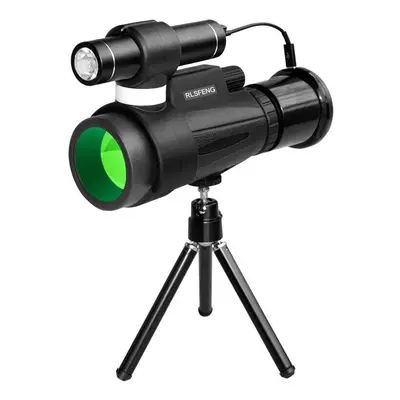 HD Monocular 3-in-1 BAK4 Prism Waterproof Spotting Scope Infra-red Night Vision Outdoor Camping