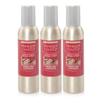 Yankee Candle 3-Pack Concentrated Room Spray - Sparkling Cinnamon