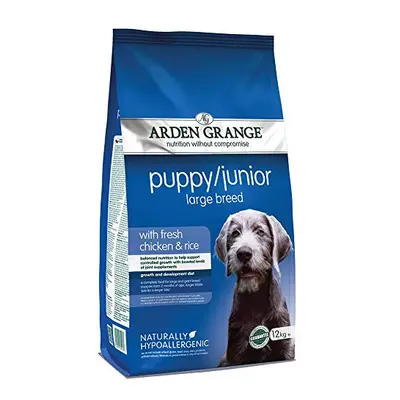 Arden Grange Puppy/Junior Dog Food Large Breed with Fresh Chicken and Rice, kg