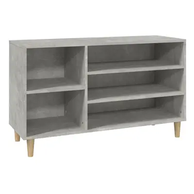 (Concrete grey) vidaXL Shoe Cabinet Engineered Wood Shoe Storage Shelf Organiser Multi Colours