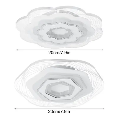 (220V, Warm light) Modern Acrylic LED Ceiling Light Entrance Corridor Balcony Lamp Fixtures 220V