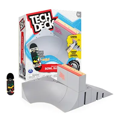 Tech Deck Bowl Builder X-Connect Park Creator, Customizable and Buildable Ramp Set with Exclusiv