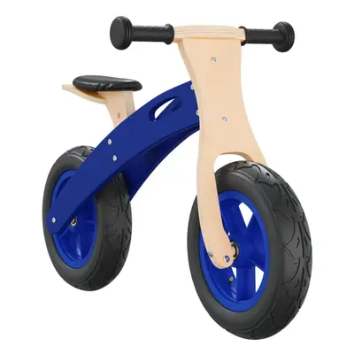 (blue) vidaXL Balance Bike for Children Toddler Bike Kids Tricycle with Air Tyres