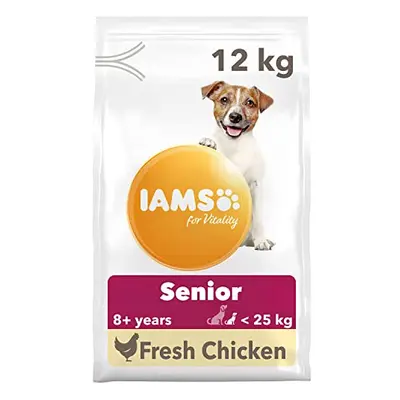 IAMS Complete Dry Dog Food for Senior 8+ Small and Medium Breeds with Chicken kg