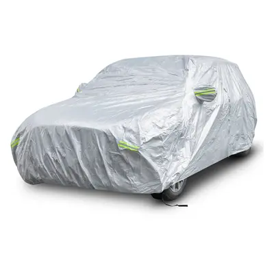 Weatherproof Car Cover Universal Full Cover W/ Zipper Door All Terrain Vehicle