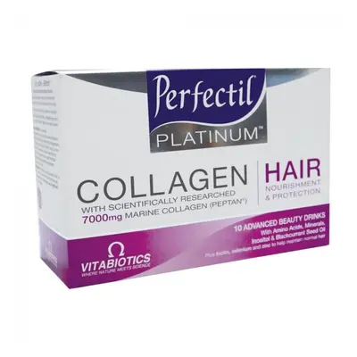 Vitabiotics Perfectil Platinum Collagen Hair Drink 50ML 10's