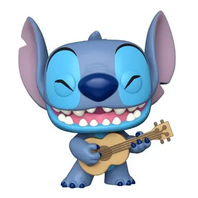 Lilo & Stitch Super Sized Jumbo POP! Games Vinyl Figure Stitch w/Uke cm