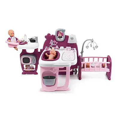 Smoby Large Baby Nurse for Dolls and Dolls - Playplaces - Kitchen + Bathroom + Bedroom - Accesso