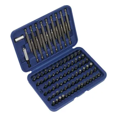 99 Piece Power Tool Security Bit Set - Long and Short Bits - Magnetic Extension