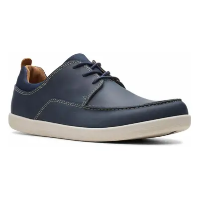 (UK 11) Clarks Un Lisbon Lace Navy Men's Casual Shoes