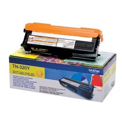 Brother Tn-320y Toner 1500pages Yellow Laser Toner & Cartridge