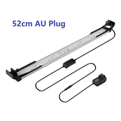 (AU Plug) 52CM 48LED Aquarium Fish Tank Light High-bright Double Drainage Water Grass Lamp