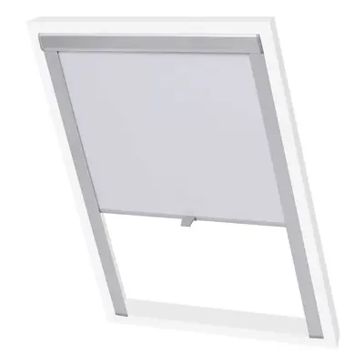 vidaXL Blackout Roller Blinds for Roof Window White P06/406 Protector