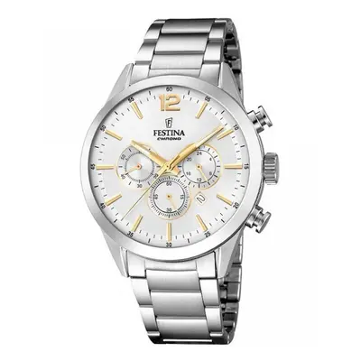 Festina Mens Watch Timeless Chronograph F20343/1