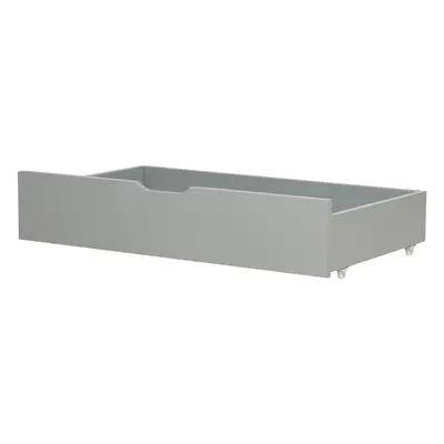 Set of Bed Storage Drawers RUMILLY Wood Grey