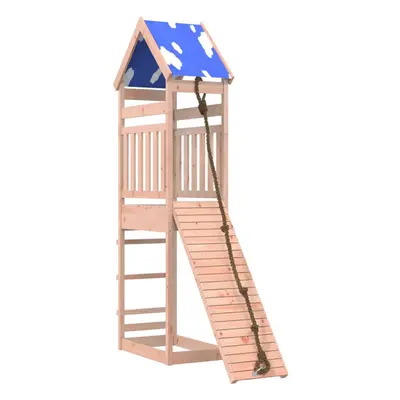 (solid douglas wood) vidaXL Outdoor Playset Garden Playhouse Playground Equipment Solid Wood Pin