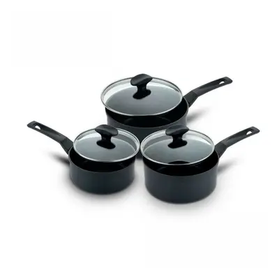 Prestige 9x Tougher Saucepan Set Dishwasher Safe Induction Cookware - Pack of