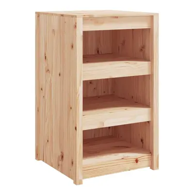 (natural pine, 55x55x92 cm/3 shelves) vidaXL Outdoor Kitchen Cabinet Garden Storage Cupboard Sid