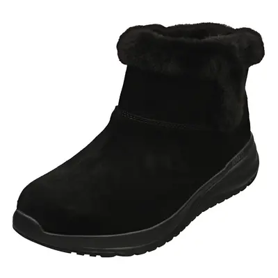 (4) Skechers On The Go Stellar Waterproof Womens Casual Boots in Black