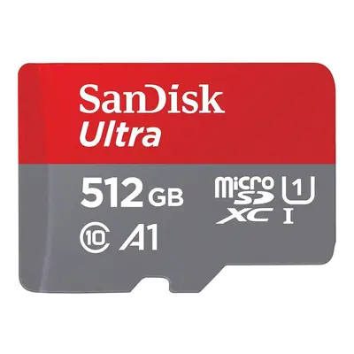 SanDisk 512GB Ultra A1 100MB/s Class Micro SD SDXC Memory Card