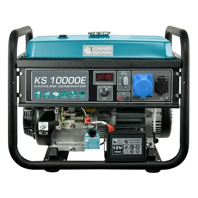 Outdoor Petrol Generator KS 10000E max power of 8000W manual/electric