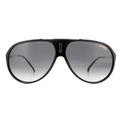 Carrera Sunglasses Hot 807/9O Black Dark Grey Gradient