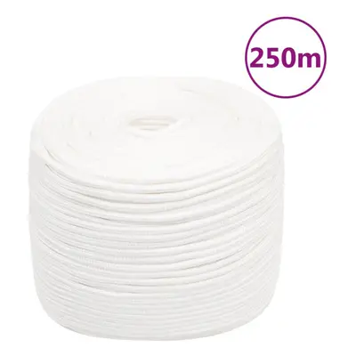 (white, mm/ m) Marine Rope Dock Coil Boat Line Polypropylene Rope Multi Sizes Multi Colours