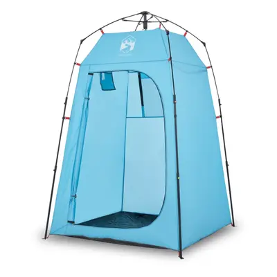 (blue) vidaXL Privacy Tent Toilet Tent Changing Shower Tent Quick Release Waterproof