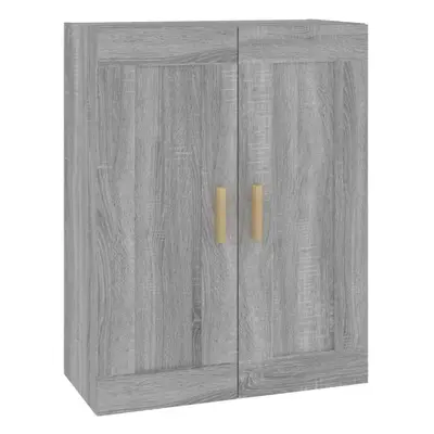 (Grey sonoma) vidaXL Wall Cabinet Hanging Storage Cabinet Wall Cupboard Engineered Wood