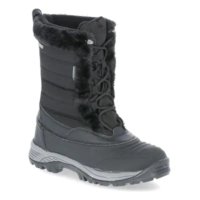 (4, Black) Trespass Womens Snow Boots Stalagmite II